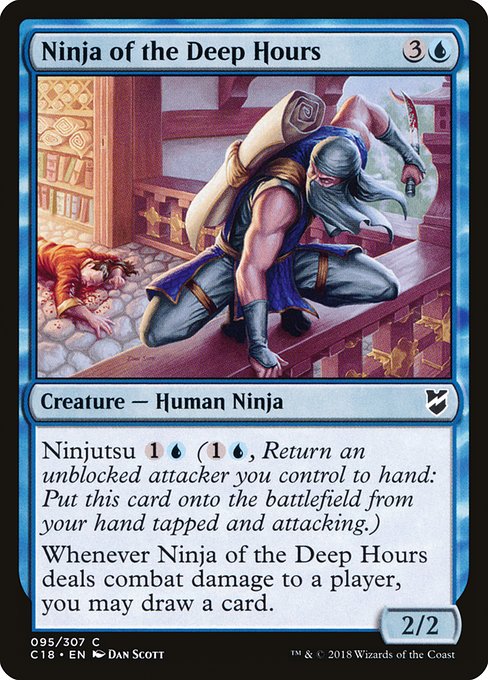Ninja of the Deep Hours (95) - Commander 2018 - Game On