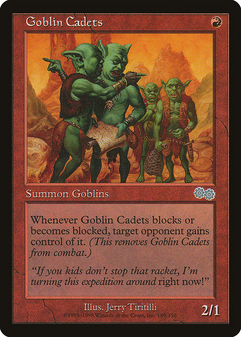 Goblin Cadets (189) - Urza's Saga - Game On