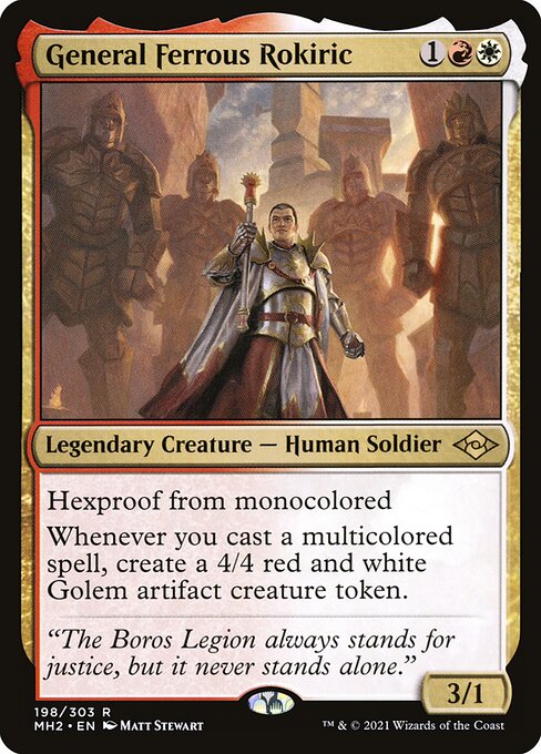 General Ferrous Rokiric (198) - Modern Horizons 2 - Game On