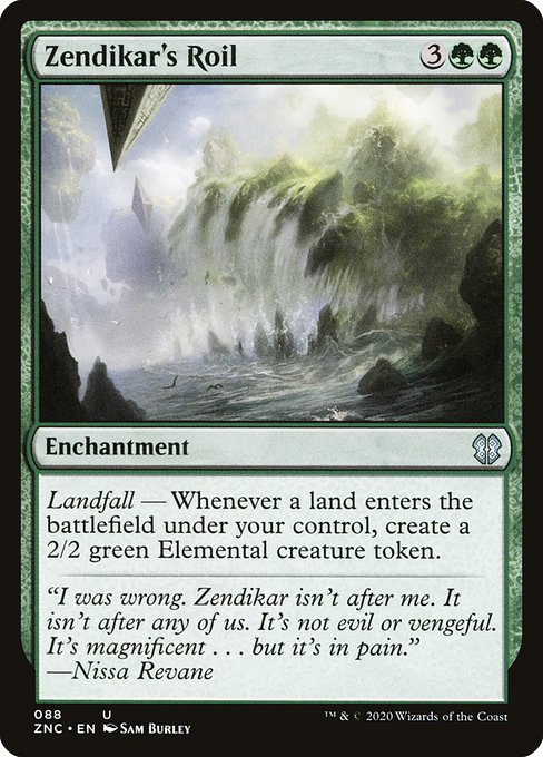 Zendikar's Roil (88) - Zendikar Rising Commander - Game On