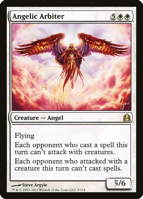 Angelic Arbiter (5) - Commander 2011 - Game On