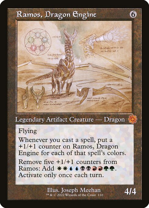 Ramos, Dragon Engine (110) - The Brothers' War Retro Artifacts - Game On