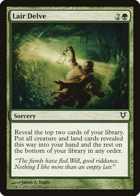 Lair Delve (184) (Foil) - Avacyn Restored - Game On