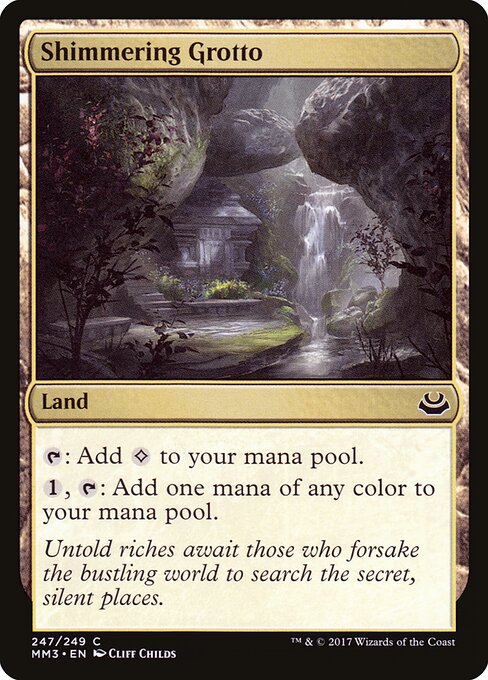 Shimmering Grotto (247) - Modern Masters 2017 - Game On