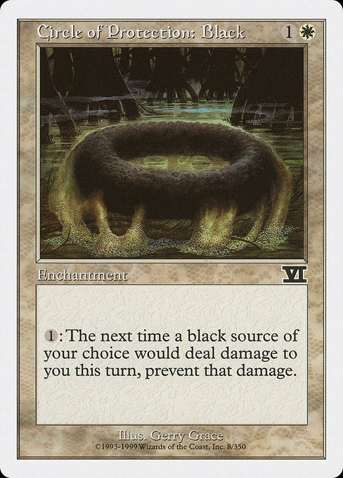Circle of Protection: Black (8) - Classic Sixth Edition - Game On