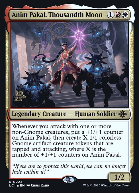 Anim Pakal, Thousandth Moon (223s) (Foil) - The Lost Caverns of Ixalan Promos - Game On