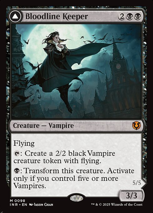 Bloodline Keeper // Lord of Lineage (98) (Foil) - Innistrad Remastered - Game On
