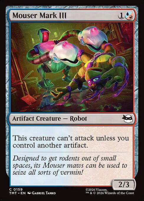 Mouser Mark III (159) (Foil) - Teenage Mutant Ninja Turtles - Game On