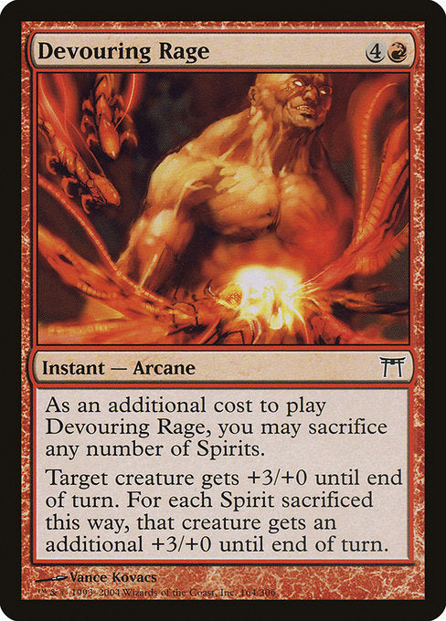 Devouring Rage (164) - Champions of Kamigawa - Game On