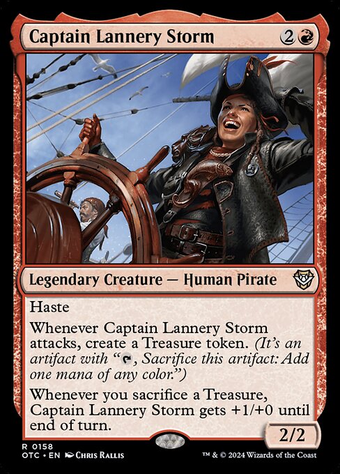 Captain Lannery Storm (158) - Outlaws of Thunder Junction Commander - Game On