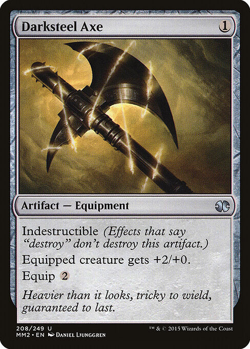 Darksteel Axe (208) - Modern Masters 2015 - Game On