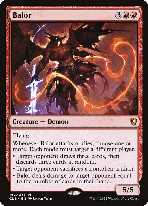 Balor (162) (Foil) - Commander Legends: Battle for Baldur's Gate - Game On