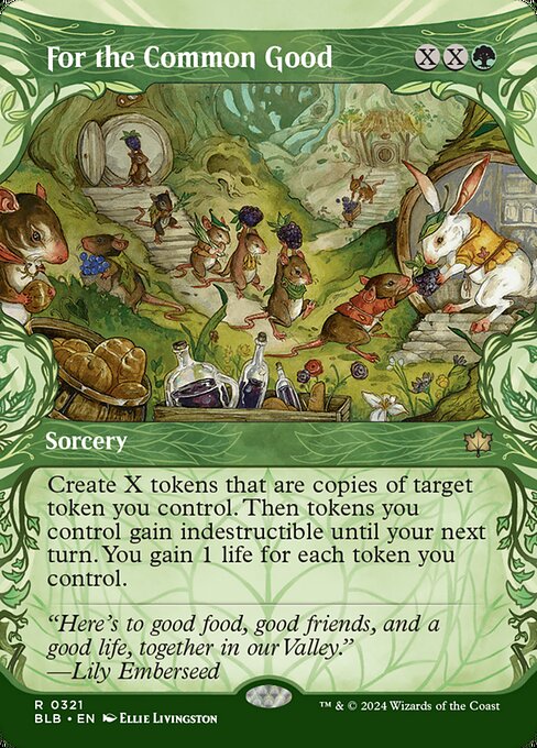 For the Common Good (321) - BORDERLESS - Bloomburrow - Game On