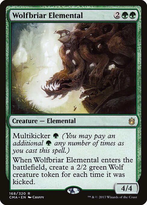 Wolfbriar Elemental (168) - Commander Anthology - Game On