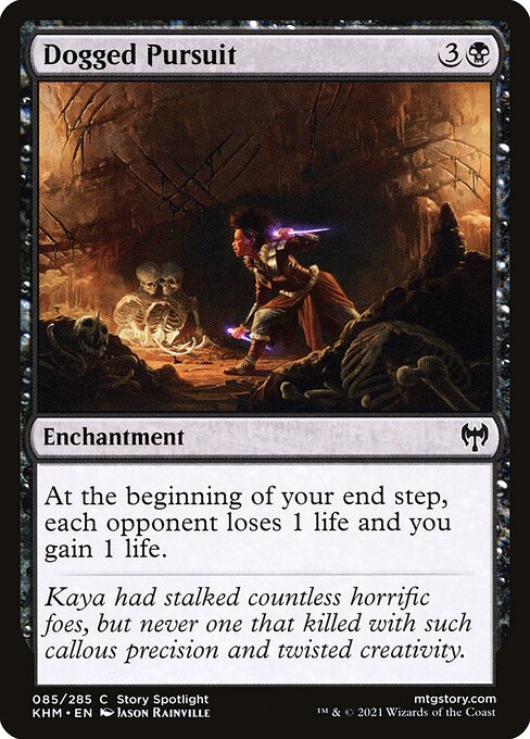 Dogged Pursuit (85) (Foil) - Kaldheim - Game On