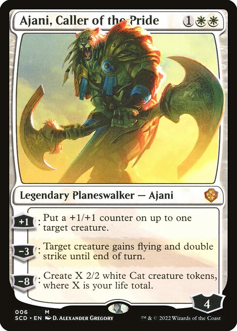 Ajani, Caller of the Pride (6) - Starter Commander Decks - Game On