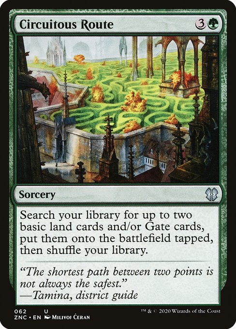 Circuitous Route (62) - Zendikar Rising Commander - Game On