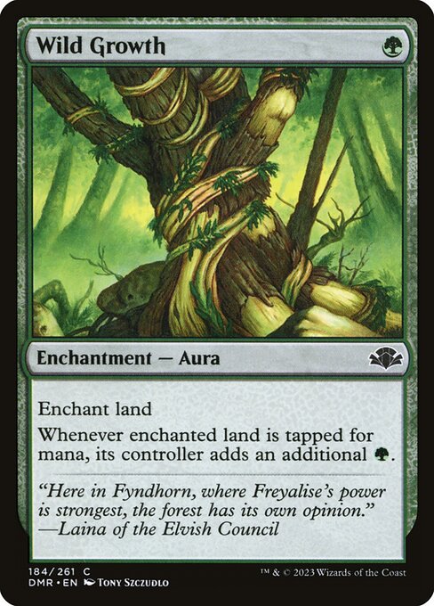 Wild Growth (184) - Dominaria Remastered - Game On