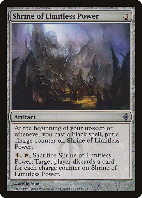 Shrine of Limitless Power (154) (Foil) - New Phyrexia - Game On
