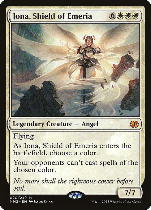 Iona, Shield of Emeria (20) - Modern Masters 2015 - Game On