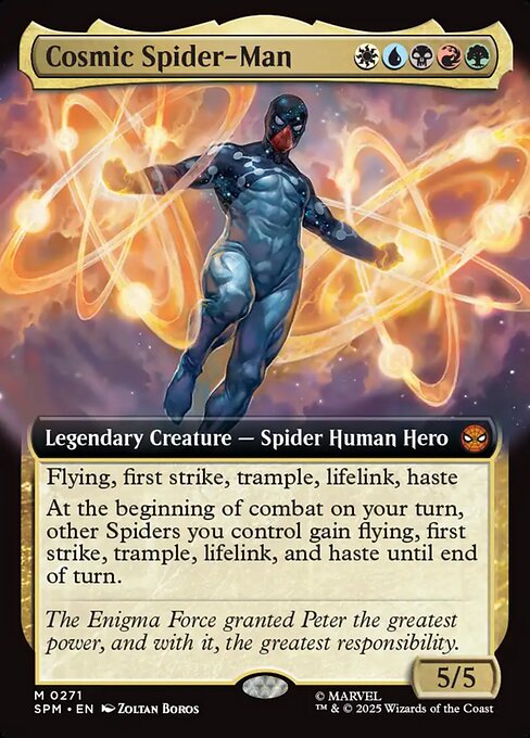 Cosmic Spider-Man (271) - EXTENDED ART (Foil) - Marvel's Spider-Man - Game On