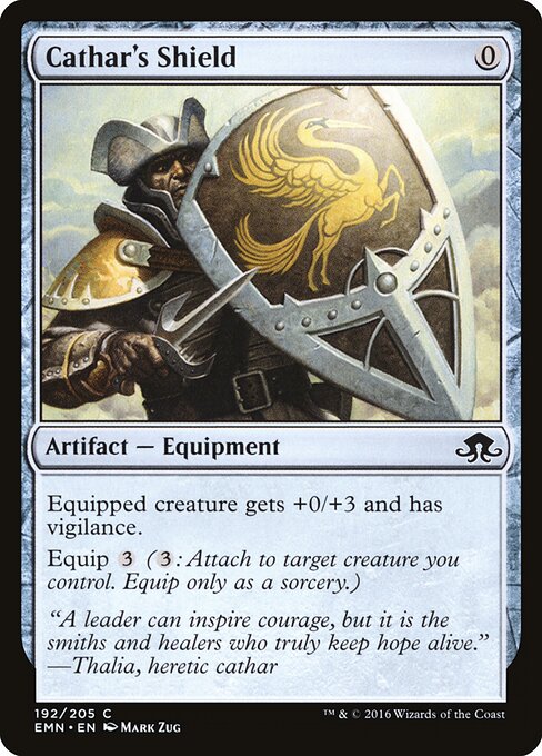 Cathar's Shield (192) (Foil) - Eldritch Moon - Game On