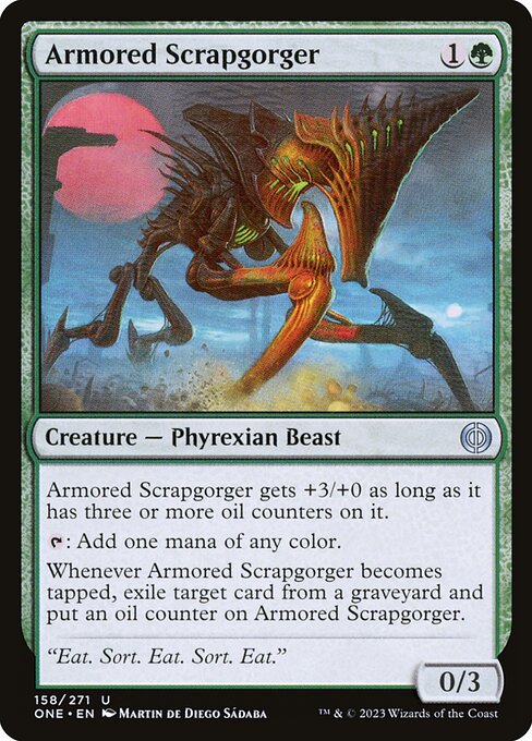 Armored Scrapgorger (158) - Phyrexia: All Will Be One - Game On