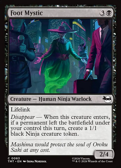 Foot Mystic (63) (Foil) - Teenage Mutant Ninja Turtles - Game On