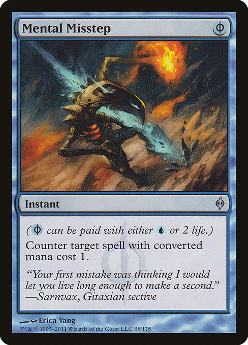 Mental Misstep (38) - New Phyrexia - Game On