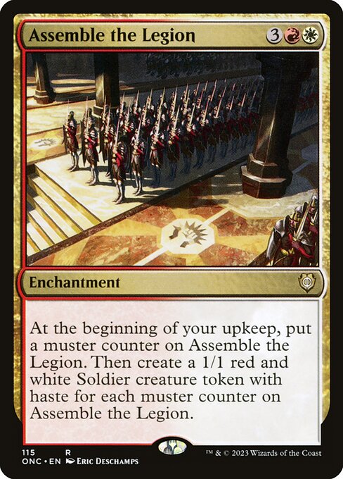 Assemble the Legion (115) - Phyrexia: All Will Be One Commander - Game On