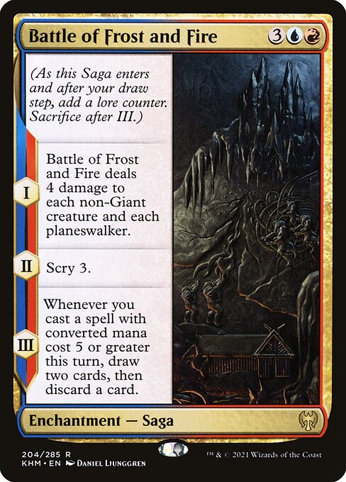 Battle of Frost and Fire (204) (Foil) - Kaldheim - Game On