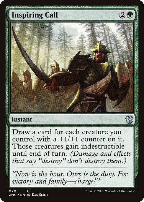 Inspiring Call (70) - Zendikar Rising Commander - Game On