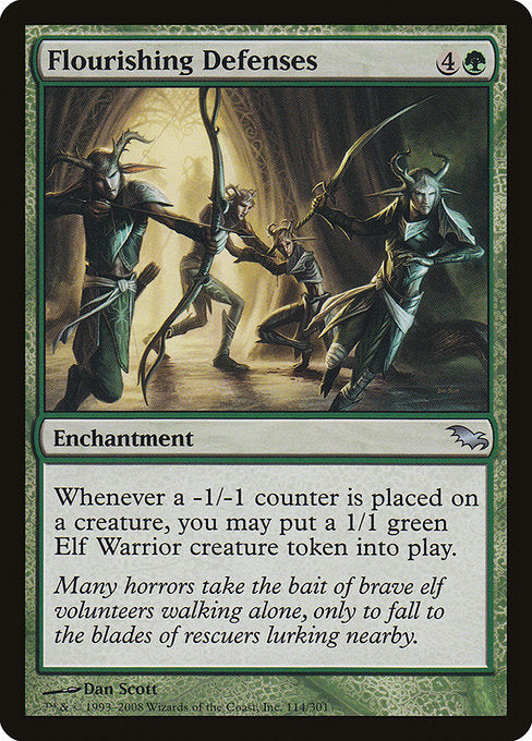 Flourishing Defenses (114) - Shadowmoor - Game On
