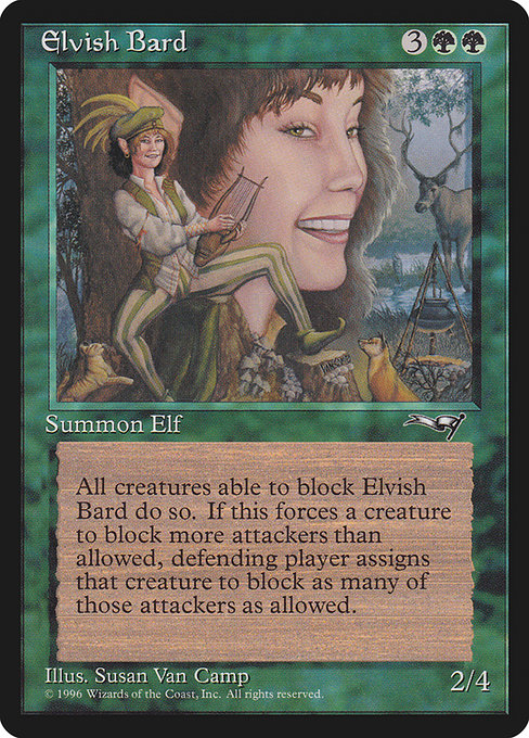 Elvish Bard (87) - Alliances - Game On