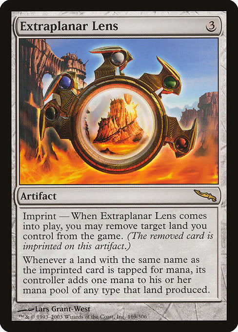 Extraplanar Lens (169) - Mirrodin - Game On