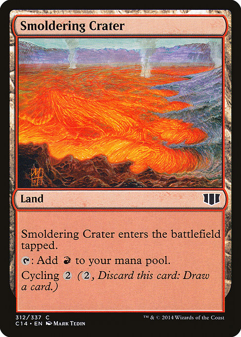 Smoldering Crater (312) - Commander 2014 - Game On