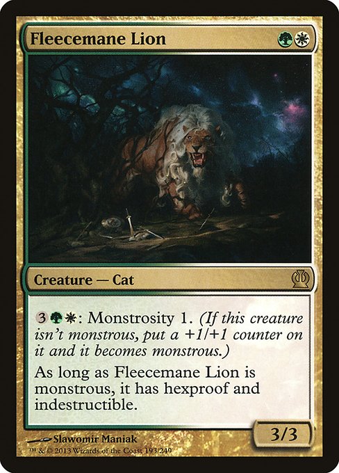 Fleecemane Lion (193) (Foil) - Theros - Game On