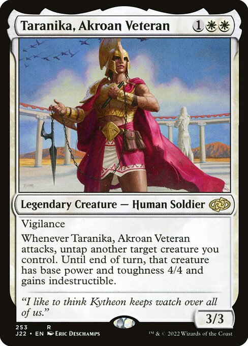 Taranika, Akroan Veteran (253) - Jumpstart 2022 - Game On