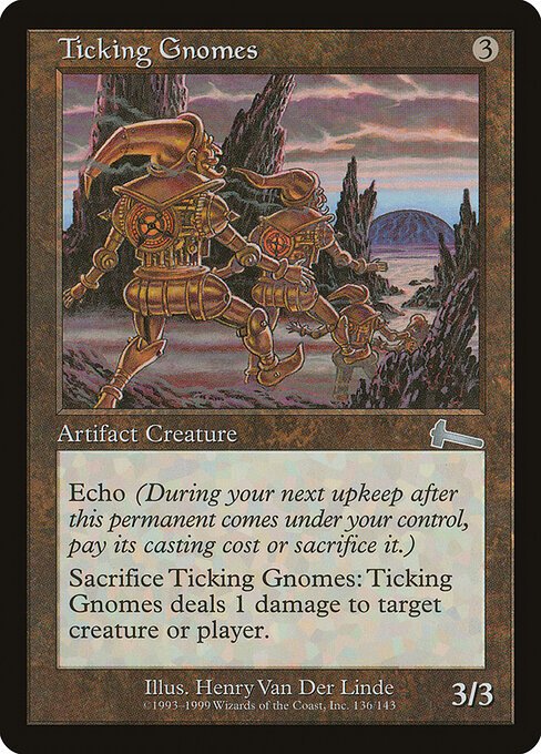 Ticking Gnomes (136) (Foil) - Urza's Legacy - Game On