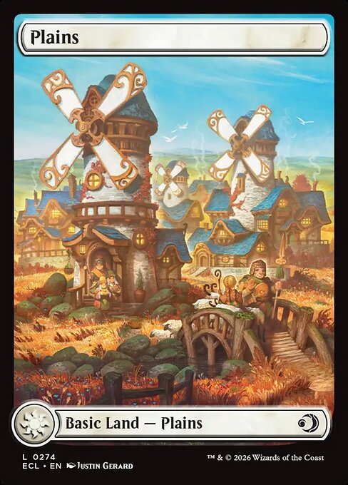 Plains (274) - Lorwyn Eclipsed - Game On