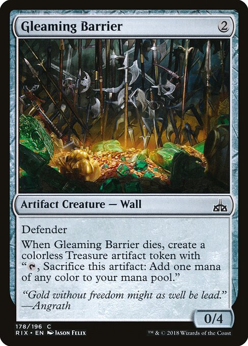 Gleaming Barrier (178) - Rivals of Ixalan - Game On