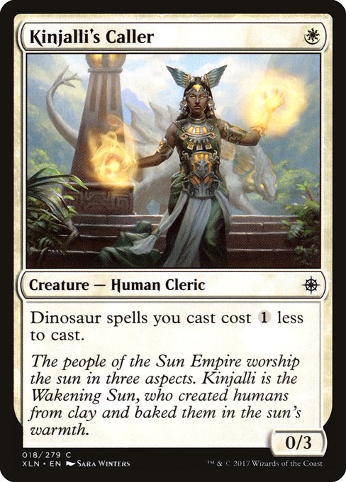 Kinjalli's Caller (18) (Foil) - Ixalan - Game On