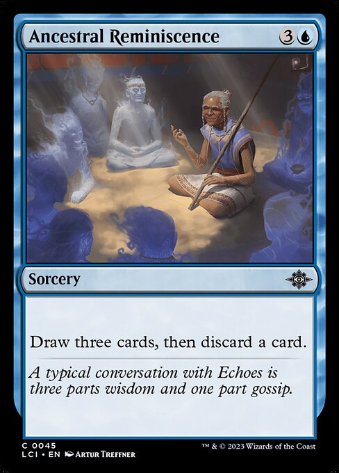Ancestral Reminiscence (45) (Foil) - The Lost Caverns of Ixalan - Game On