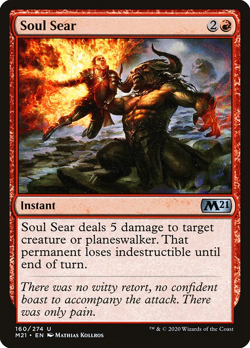 Soul Sear (160) - Core Set 2021 - Game On