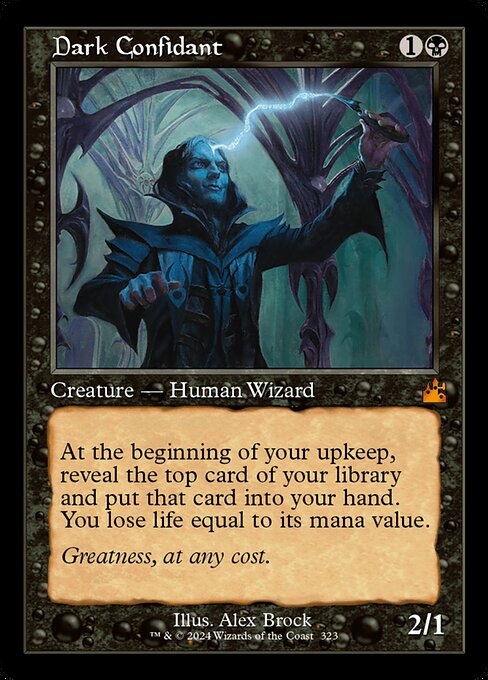Dark Confidant (323) - Ravnica Remastered - Game On