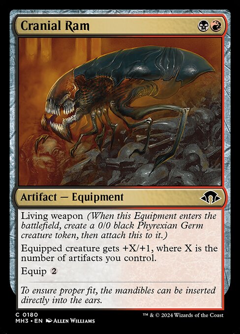 Cranial Ram (180) (Foil) - Modern Horizons 3 - Game On