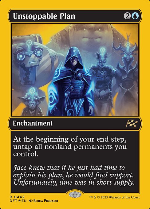 Unstoppable Plan (442) (Foil) - Aetherdrift - Game On
