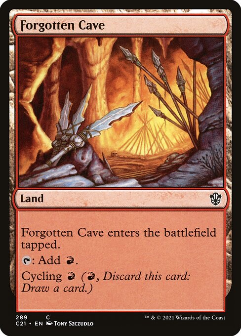 Forgotten Cave (289) - Commander 2021 - Game On