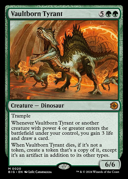 Vaultborn Tyrant (20) - The Big Score - Game On