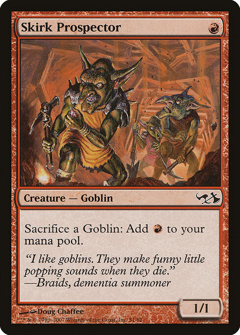 Skirk Prospector (51) - Duel Decks: Elves vs. Goblins - Game On